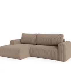 ZDDESIGN Narożnik rozkładany KIOTO 245 cm z funkcją spania