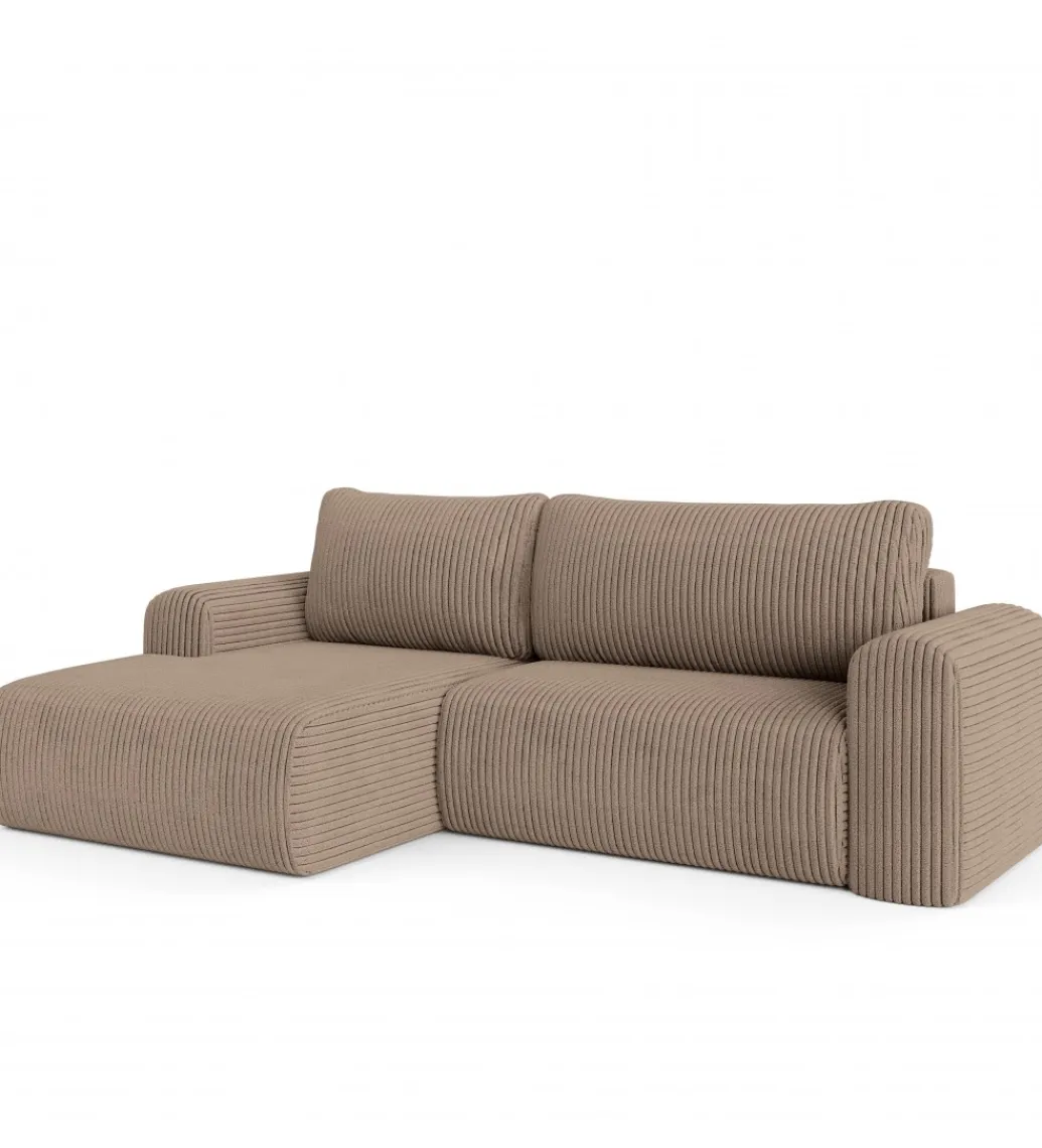 ZDDESIGN Narożnik rozkładany KIOTO 245 cm z funkcją spania