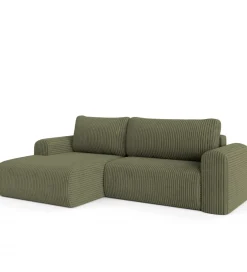 ZDDESIGN Narożnik rozkładany KIOTO 245 cm z funkcją spania