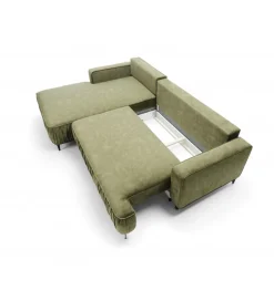 Comforteo Narożnik rozkładany LAVAR 268 cm z funkcją spania