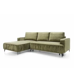 Comforteo Narożnik rozkładany LAVAR 268 cm z funkcją spania
