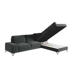 Comforteo Narożnik rozkładany MAKO Flavio L 286 cm z funkcją spania