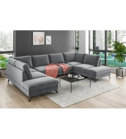 Comforteo Narożnik rozkładany MAKO Flavio XXL 348 cm z funkcją spania