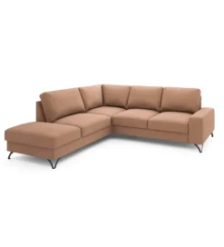 Comforteo Narożnik rozkładany MAKO Flavio MINI  L 255 cm z funkcją spania