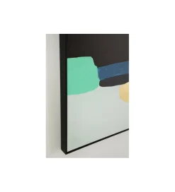 KDesign Obraz Abstract Shapes 73 cm x 143 cm zielony