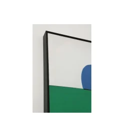 KDesign Obraz Abstract Shapes 73 cm x 143 cm zielony