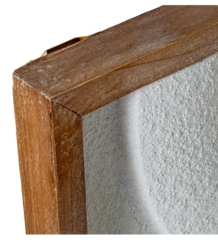 Exclusivas Obraz abstrakcyjny OKREBA na drewnie 81 cm