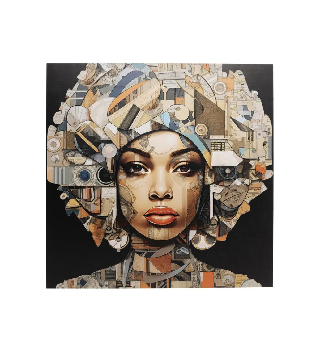 KDesign Obraz ART GEO WOMAN 80 x 80 cm