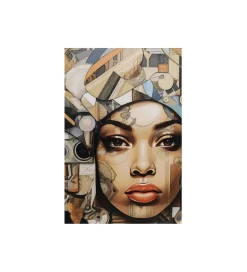 KDesign Obraz ART GEO WOMAN 80 x 80 cm