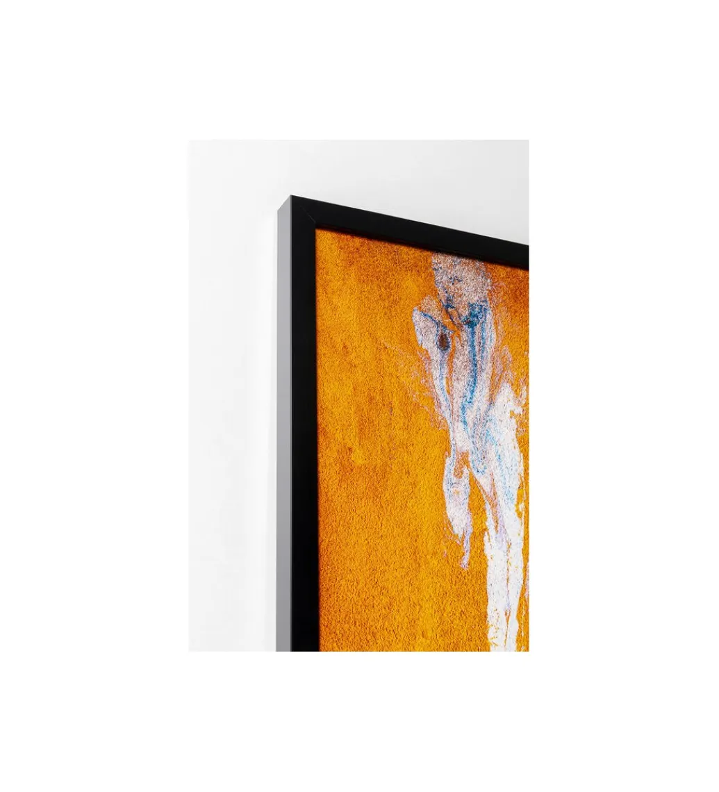 KDesign Obraz ARTISTAS 120 x 180 cm pomarańczowy