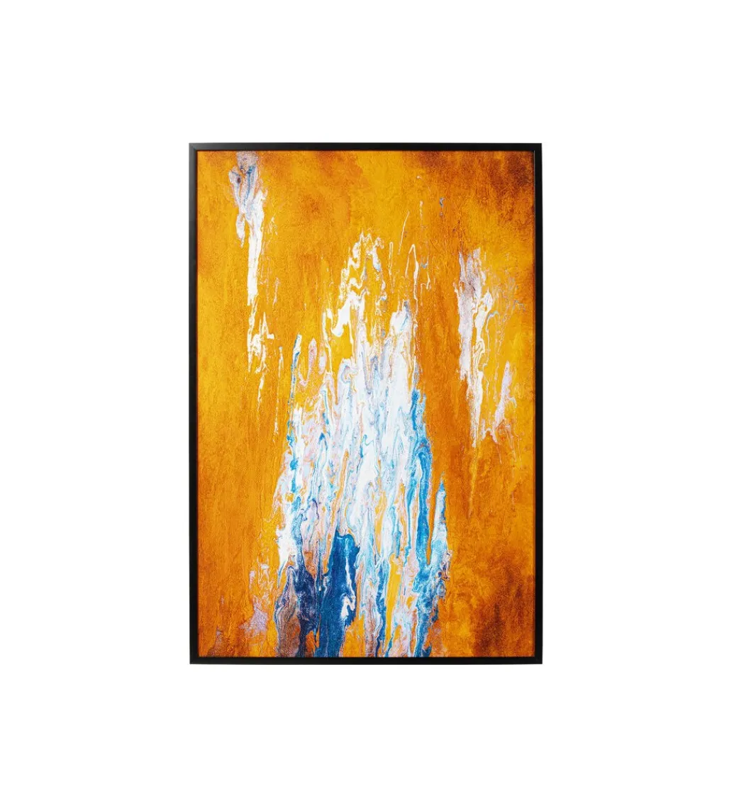 KDesign Obraz ARTISTAS 120 x 180 cm pomarańczowy