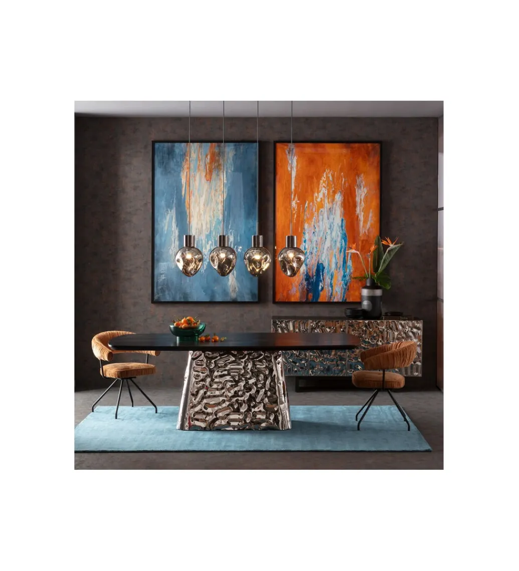 KDesign Obraz ARTISTAS 120 x 180 cm pomarańczowy