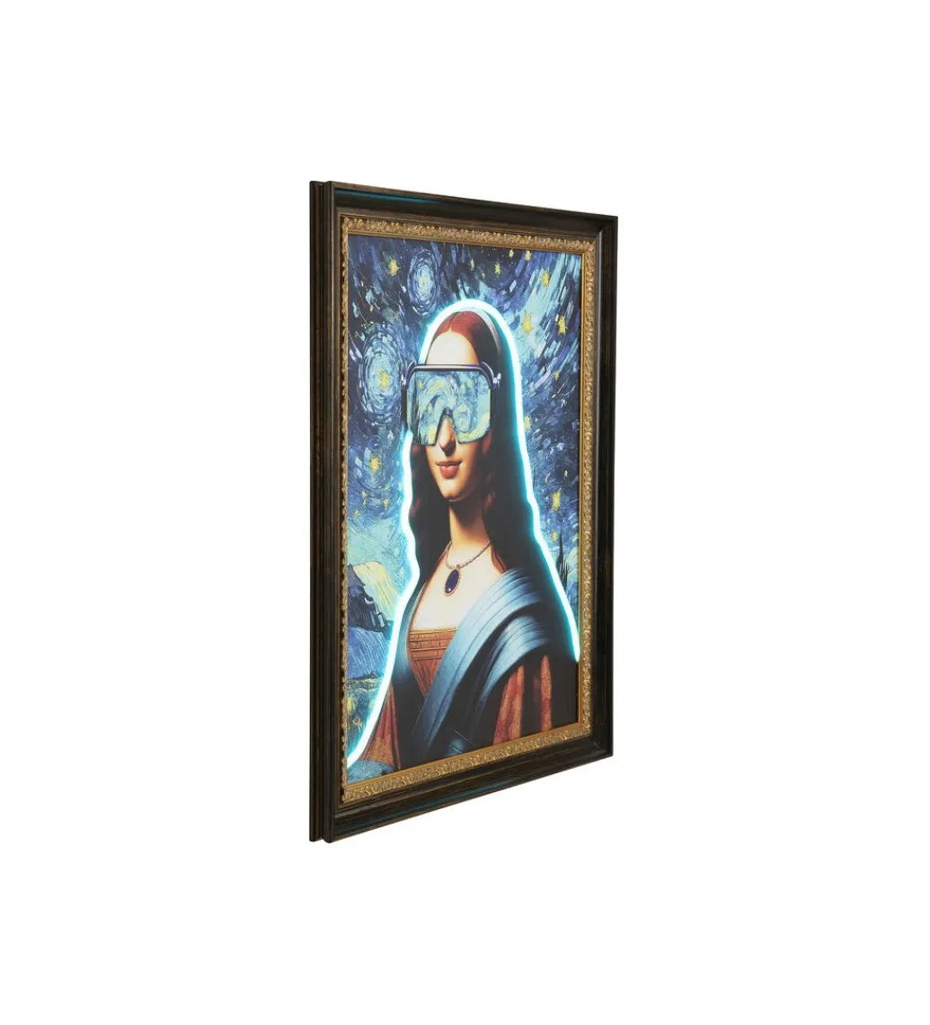 KDesign Obraz ART LADY LED 80 x 100 cm