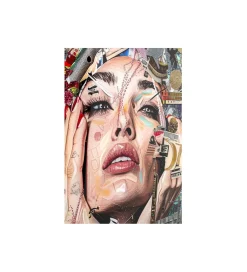 KDesign Obraz ARTSY PORTRAIT FRONT 80 x 120 cm szklany