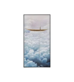 KDesign Obraz Cloud Boat 60 cm x 120 cm