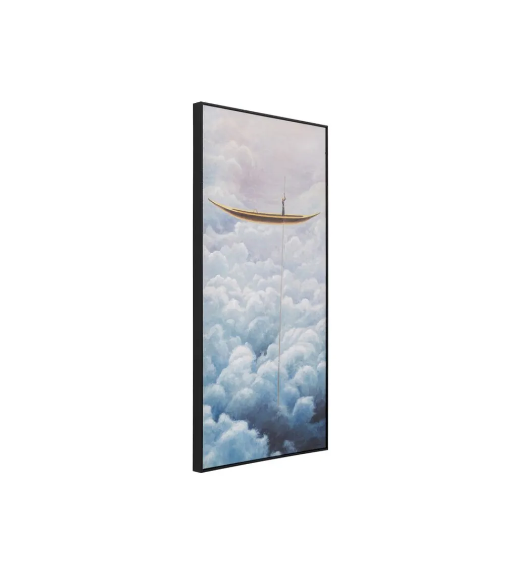 KDesign Obraz Cloud Boat 60 cm x 120 cm