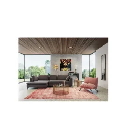 KDesign Obraz Flower Art Lady 120 cm x 120 cm