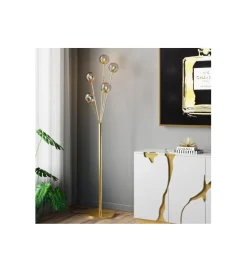 KDesign Obraz FRAGRANCE 115 x 115 cm złoty