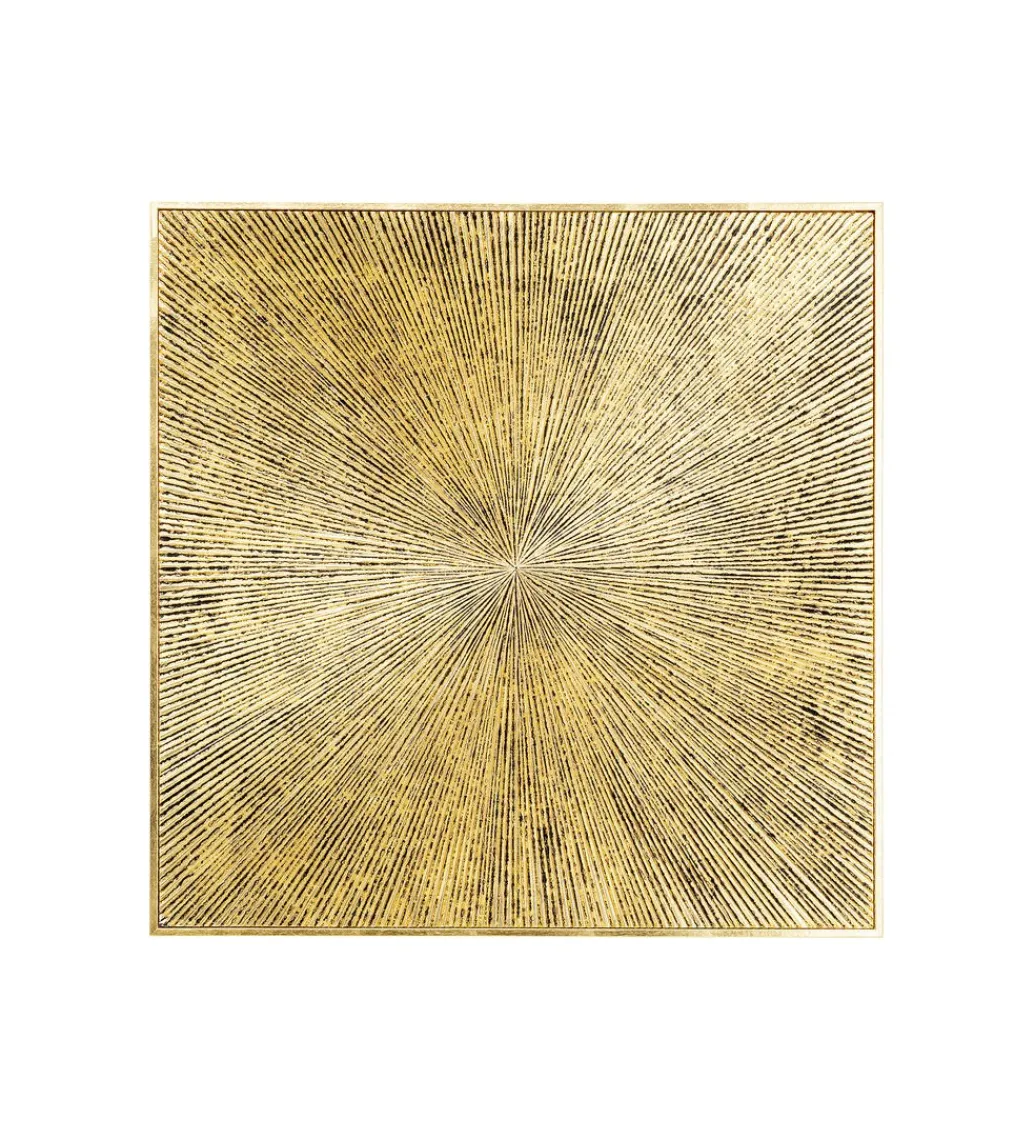 KDesign Obraz ILLUMINO 80 x 80 cm złoty