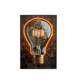 KDesign Obraz LED ART BULB 80 x 120 cm
