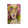 KDesign Obraz LED BEAUTY 39 x 39 cm szklany