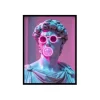 KDesign Obraz LED CHEEKY DAVID 80 x 120 cm