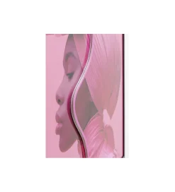 KDesign Obraz LED PINK WOMAN 80 x 80 cm