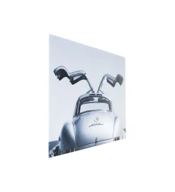 KDesign Obraz OLDRIMER BACK 160 x 120 cm srebrny