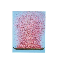 KDesign Obraz Touched Flower Boat 80 cm x 100 cm różowy