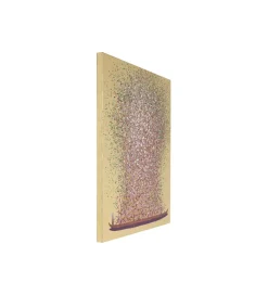KDesign Obraz Touched Flower Boat Gold Pink 120 x 160cm