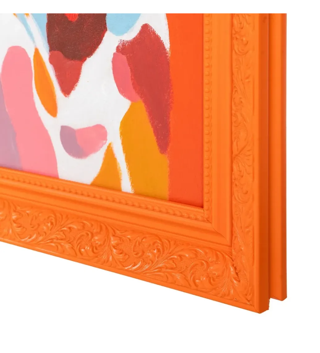Zona-Design Obraz WOMAN 100 x 130 cm pomarańczowy