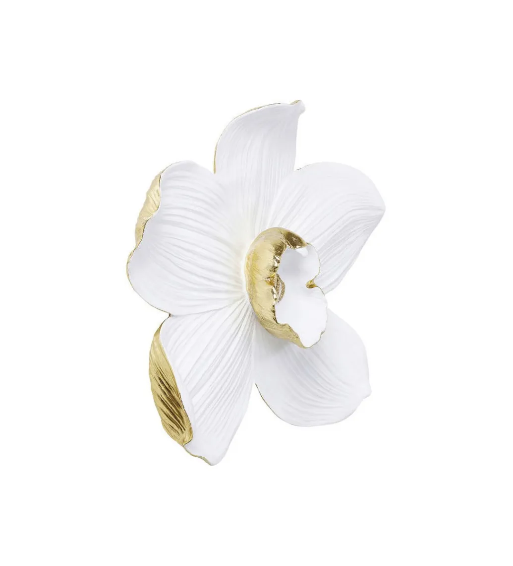 KDesign Ozdoba ścienna Orchid biała