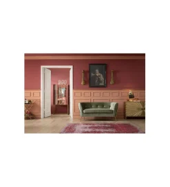 KDesign Ozdoba ścienna OSTRICH 18 x 71 cm złota
