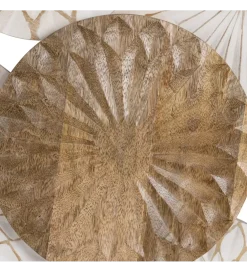 Zona-Design Ozdoba ścienna PAREDO 100 cm drewno mango