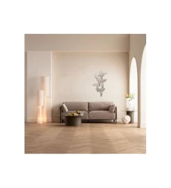 KDesign Ozdoba ścienna ROTONDO PEZZI 118 cm beżowa