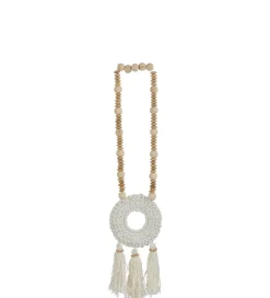 J-Line Ozdoba wisząca do wazonu BESZ 60 cm naturalna