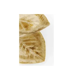 KDesign Patera Leaf 32 cm złota