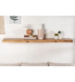 Invicta Interior - przedsprzedaż Półka Ścienna ARKTYKA Mammut 115 Cm Akacja honey