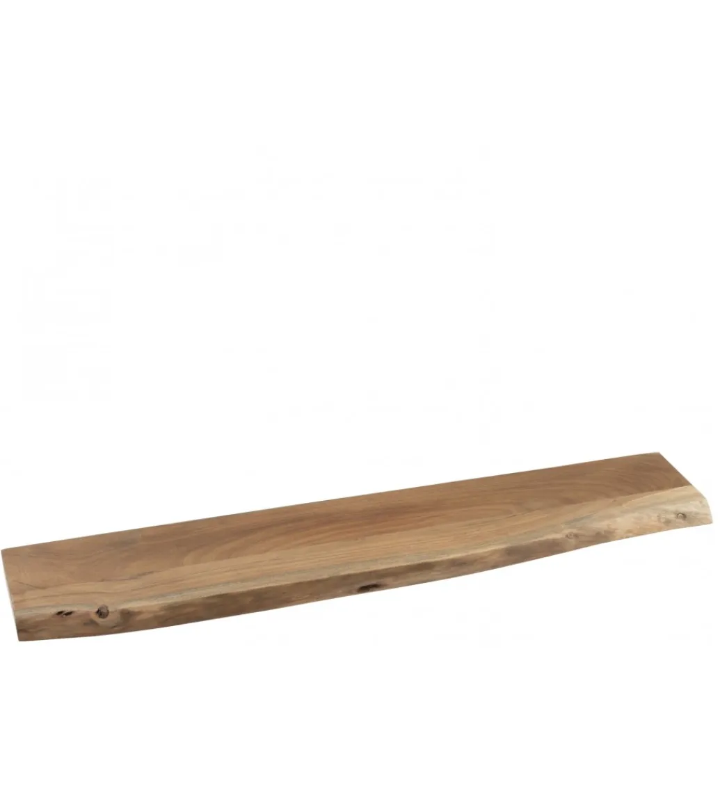 J-Line Półka ścienna GERARD 115 cm drewno akacja