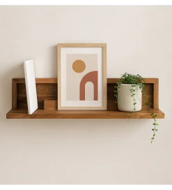 Exclusivas Półka ścienna LEGAT 118 cm drewno akacja