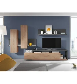 Helvetia Półka wisząca BOTA 150 cm antracytowa