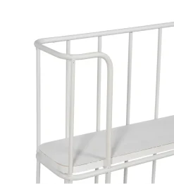 Zona-Design Półka z haczykami ANOER 66 cm biała