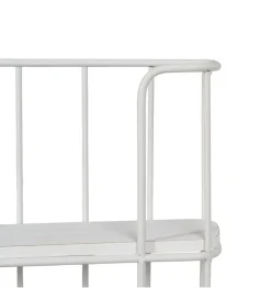 Zona-Design Półka z haczykami ANOER 66 cm biała