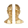KDesign Podpora na książki Face set 2 złota