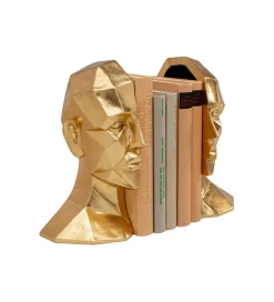 KDesign Podpora na książki Face set 2 złota