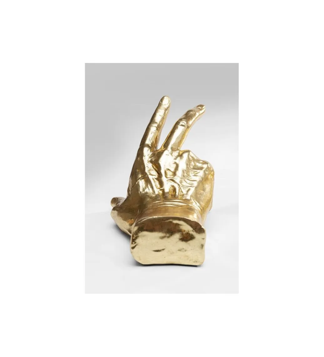 KDesign Podpora na książki Fingers set 2 złota