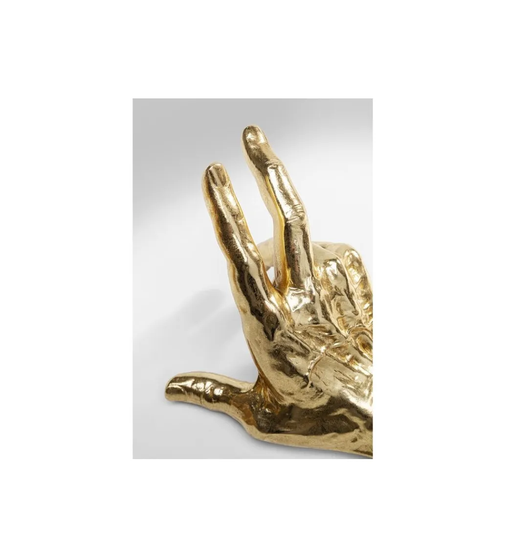 KDesign Podpora na książki Fingers set 2 złota