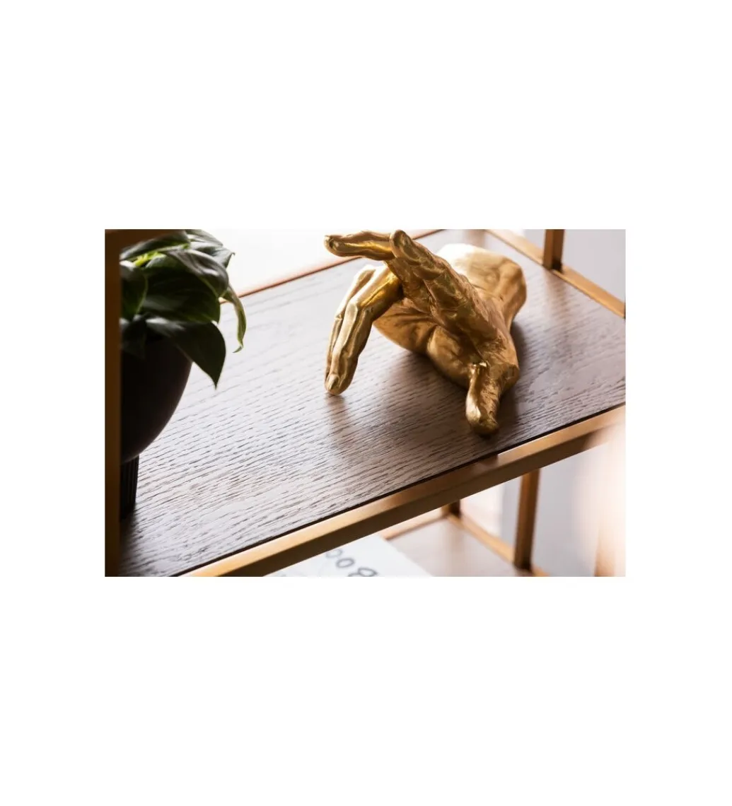 KDesign Podpora na książki Fingers set 2 złota