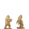 J-Line Podpora na książki Gorilla set 2 złota