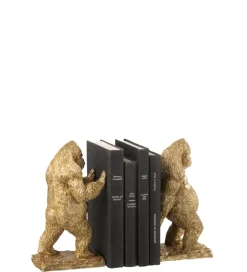 J-Line Podpora na książki Gorilla set 2 złota